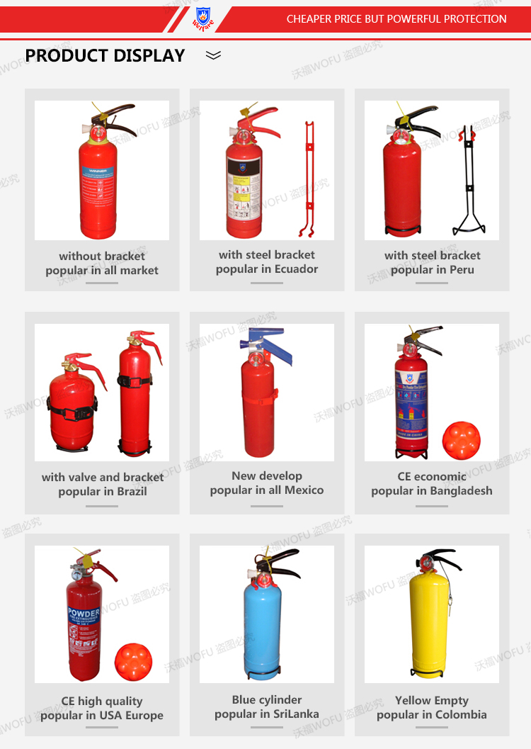 1KG car FIRE EXTINGUISHER CE approval