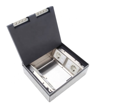 iGERCN brand open type floor socket with 4gang  EU  panel socket