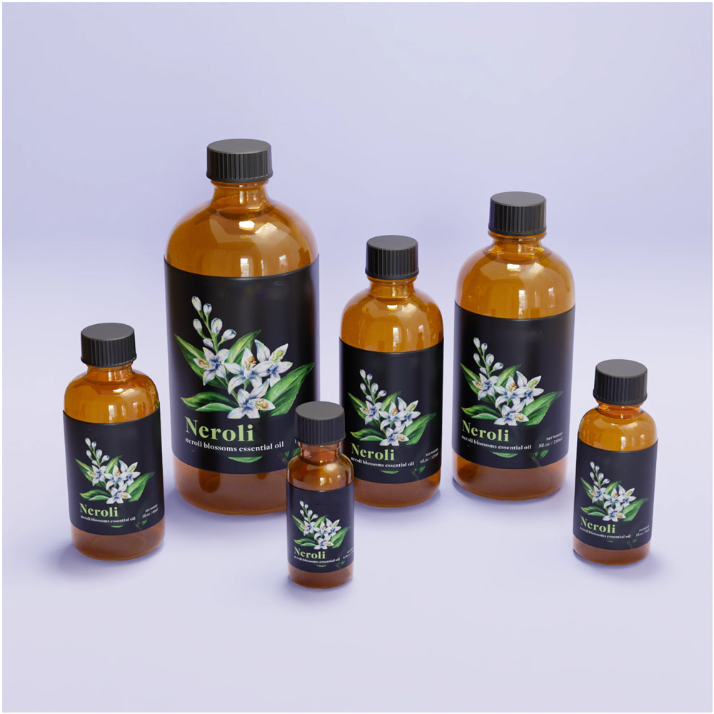 Étiquette privée Neroli Huile Essential Huiles pour le massage des bougies