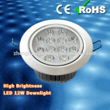 12w led down light celing