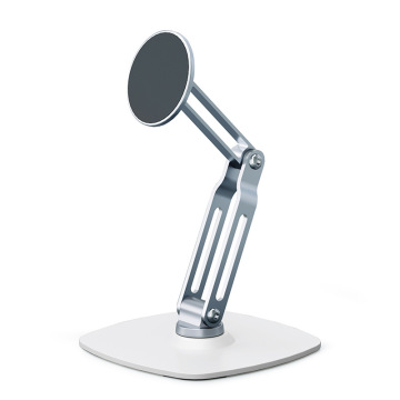 Magnetic suction desktop mobile phone holder