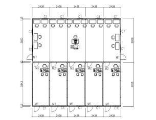 Military Modular Dry Container Camp For Meeting Room With S