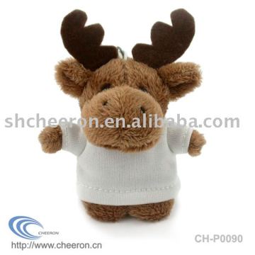 Plush Reindeer Toy, Promotion Xmas Reindeer