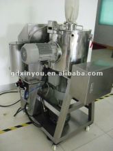 One-side mixing compacting machine for cosmetic dry powder