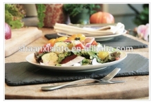 10x16 cm black natural stone cheese plate