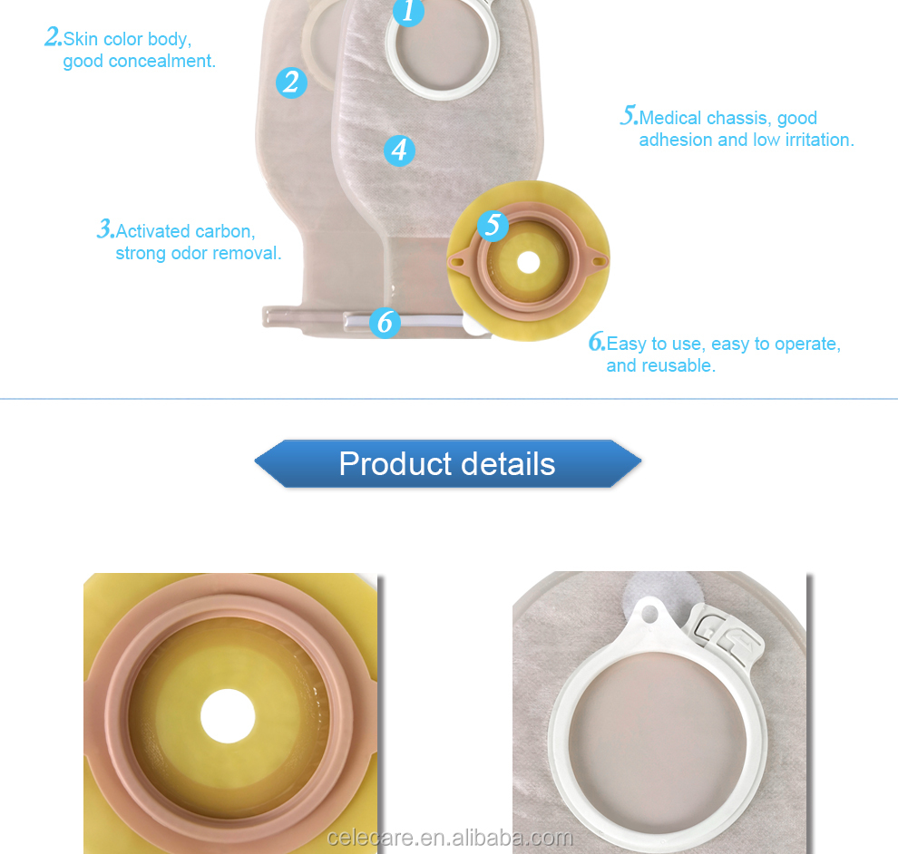 2ピースOSTOMYバッグポーチシステムストーマOSTOMY COLOSOSOMYバッグ