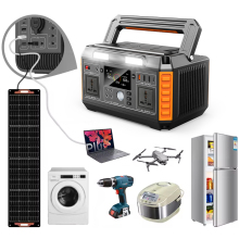 600W Solar Power Charging Station - Backup Power for Home