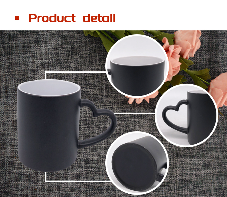 Wholesale Custom Heat Sensitive 11 oz Sublimation Magic Color Changing Coffee Mug