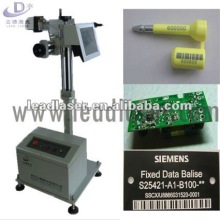 20W Electronic Components Flying Fiber Laser Imprinting Machine