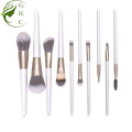 10pcs Professional Cosmetic Bag Makeup Brush Set