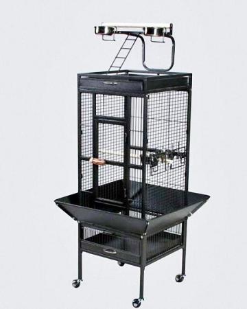 Folding parrot cage, bird cage