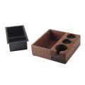 4 in 1 wooden coffee knocking container box