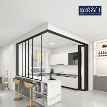 Bar corner folding door