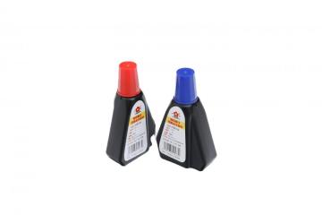 Water-based office red self-inking stamp ink
