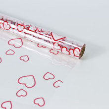 OEM Colored cellophane Roll Thick cellophane roll basket Gift plastic film packaging