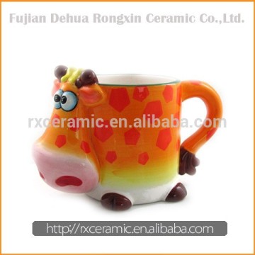 2015 Hand-Painted Ceramic Girsffe Cup