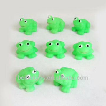 10PCS Squeezy Green Bath Frog Toy, Vinyl Frog Baby Toy