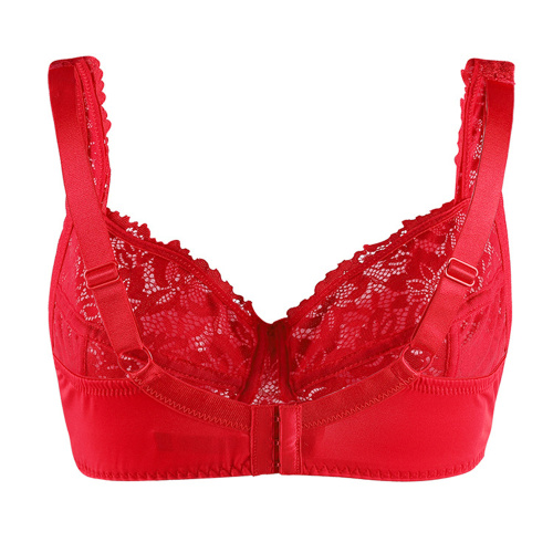 Reggiseno senza fili RTS lingerie in pizzo trasparente D coppa Reggiseno 38DD