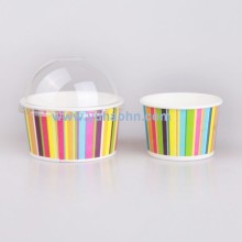 Ice Cream Paper Cup with Lids