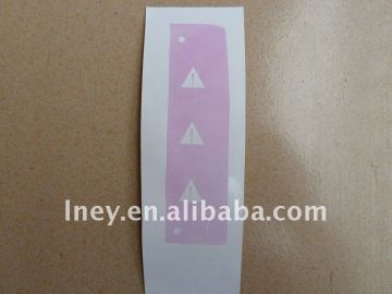 UV Color Changing Sticker