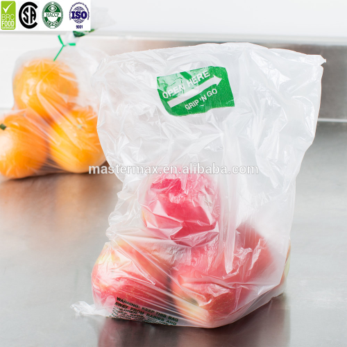 2017 LDPE disposable clear plastic bags on roll