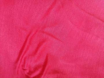 Knitted 100% Rayon Single Jersey plain dyed fabric