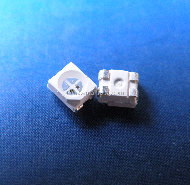 Chinese special wavelength LED supplier hot sell 3528 PLCC4 660nm red and 905nm infrared double wavelength LED with ROHS