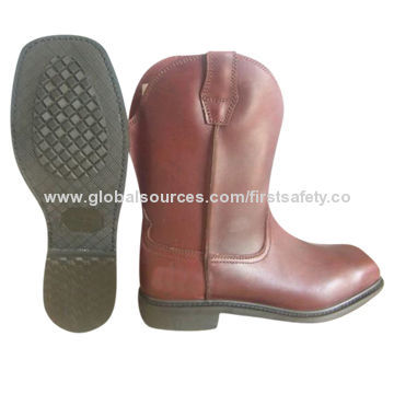 Roper Boots with Genuine Leather and Combined Outsole