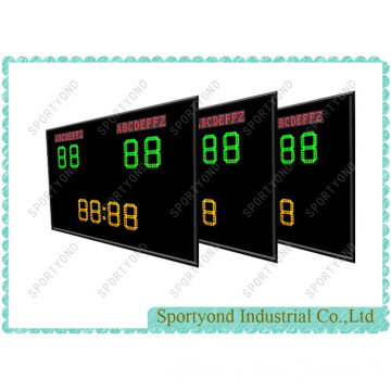 China Bola Sepak Ragbi Bola Sepak Elektronik Menggunakan Scoreboard Dengan Kad Mata Tanpa Wayar Berkualiti Tinggi Bola Sepak Ragbi Bola Sepak Elektronik Menggunakan Scoreboard Dengan Kad Mata Tanpa