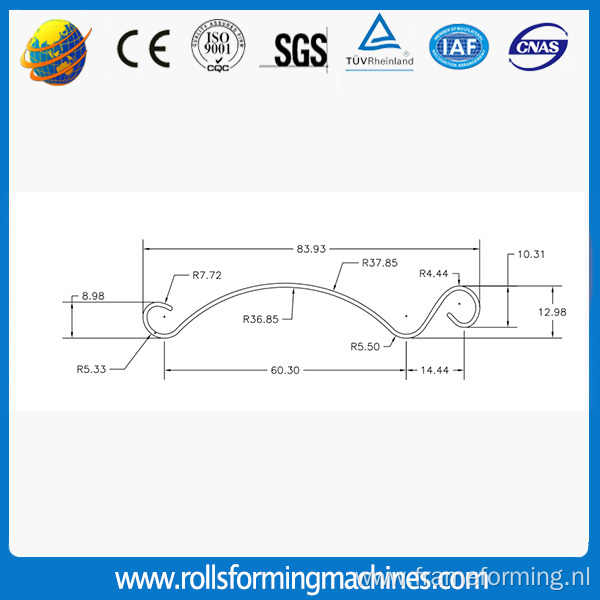 Roll Shutter Door Slat Roll Forming Machine