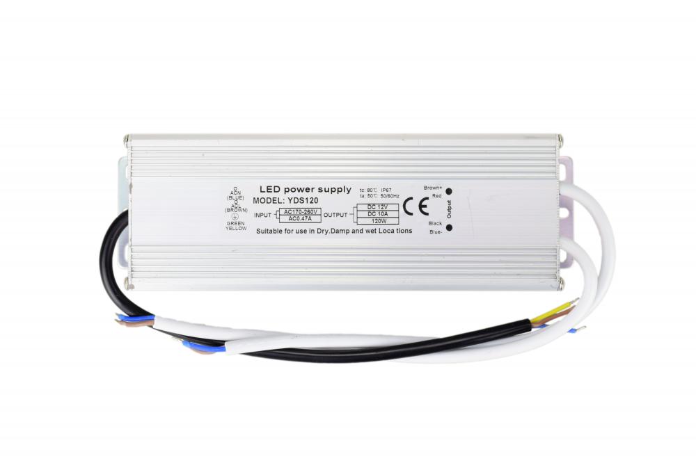 10A 120w IP67 سائق للماء بقيادة التيار الكهربائي