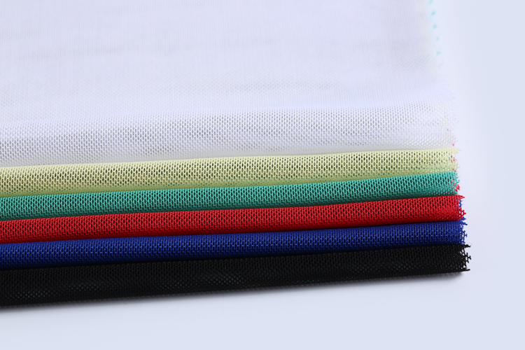 Free sample high quality wholesale  polyester spandex  poly net hole warp knitted mesh fabric and textiles for clothing