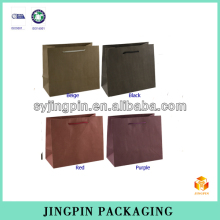 factory rigid stripe pattern paper bag