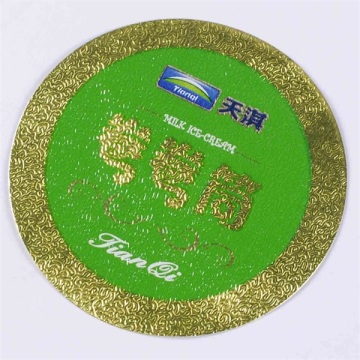 Resealable Plastic Promotional Plastic Lid