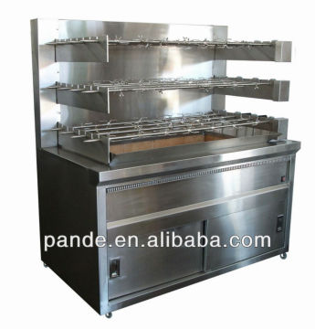 Hot sale stainless steel grilled chicken machine