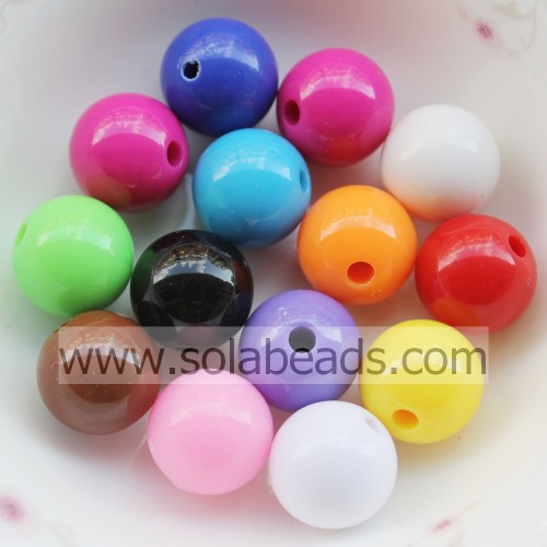 Hottest 20mm Hair Ball Smooth Pandora Beads