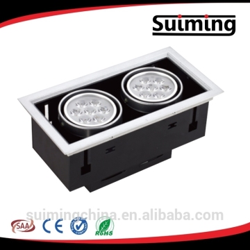 5w 7w 12w commercial led grille light led ceiling spot light