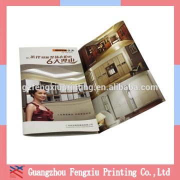 custom colorful brochure/catalog magazine book printing