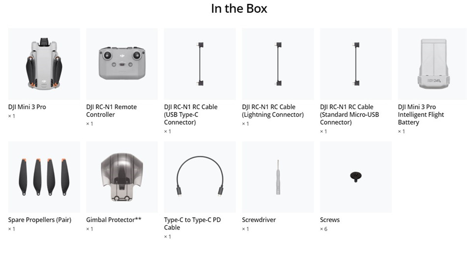 Fast shipping DJI Mini 3 pro drone with 4x zoom camera and 12Km video transmission distance