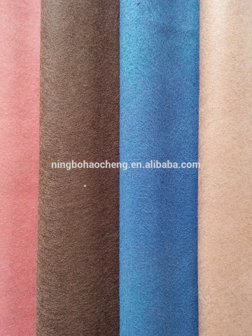 PU Microfiber Peach Skin Fabric