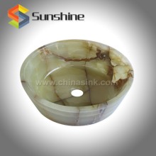 Green Onyx Bar Counter Drop In Sink