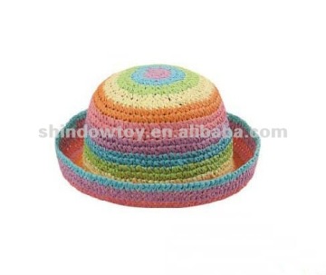 Crochet straw hats / Paper straw hats / Girls straw hat