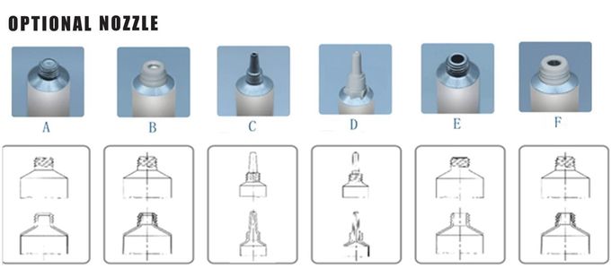 elongated nozzle supper glue tube