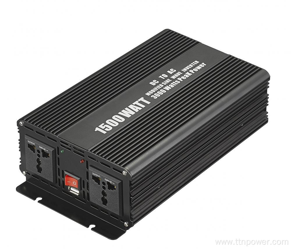 TTN-M1500W Modified Power Inverter DC-AC 12V 220VAC