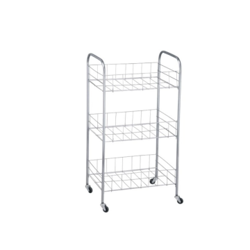 Storage trolley for kitchen coated