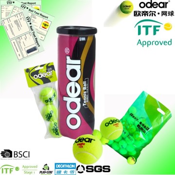 ITF approval bulk tennis balls