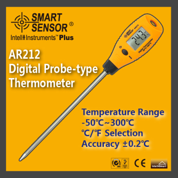 Digital Probe-type Thermometer AR212 Smart Sensor