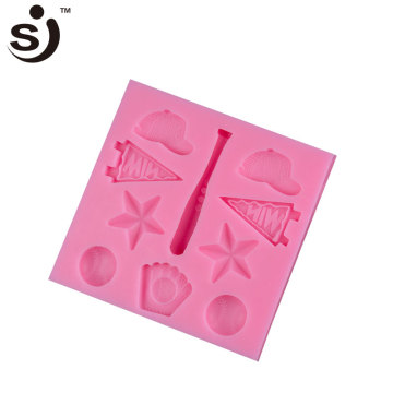 China Wholesaler Silicone Baking Mold Baseball Sets Silicone Baking Supplies