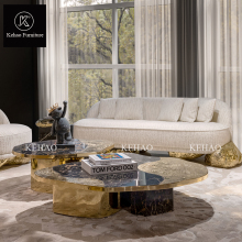 Marble Set of 2 Coffee Tables - Contemporary Nesting & Antique Coffee/Cocktail Tables Sale