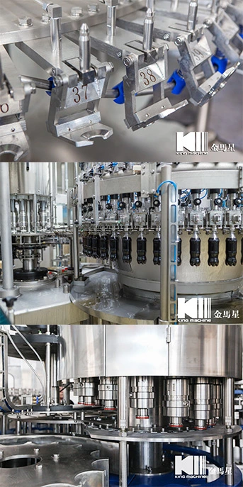 Full Automatic Carbonated Sparkling Water Soft Drinks Filling Production Line